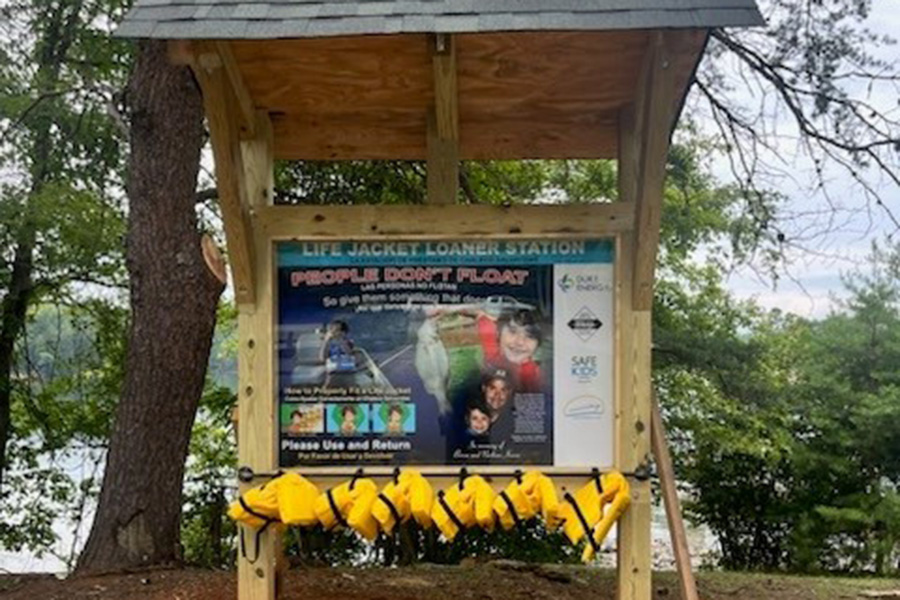 Life Jacket Loaner Station Drives Water Safety Awareness