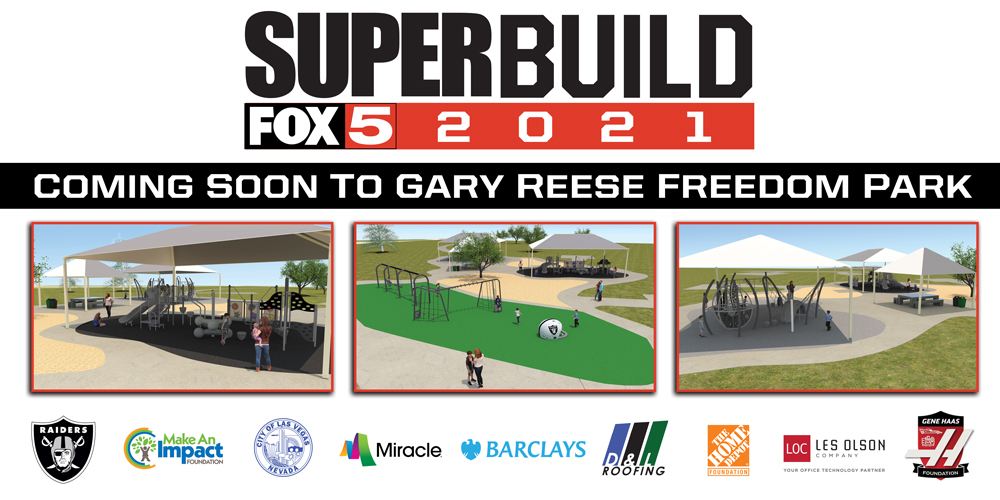 Make an Impact Foundation and Partners Unveil #LVKidsPlay Playground in Gary Reese Freedom Park
